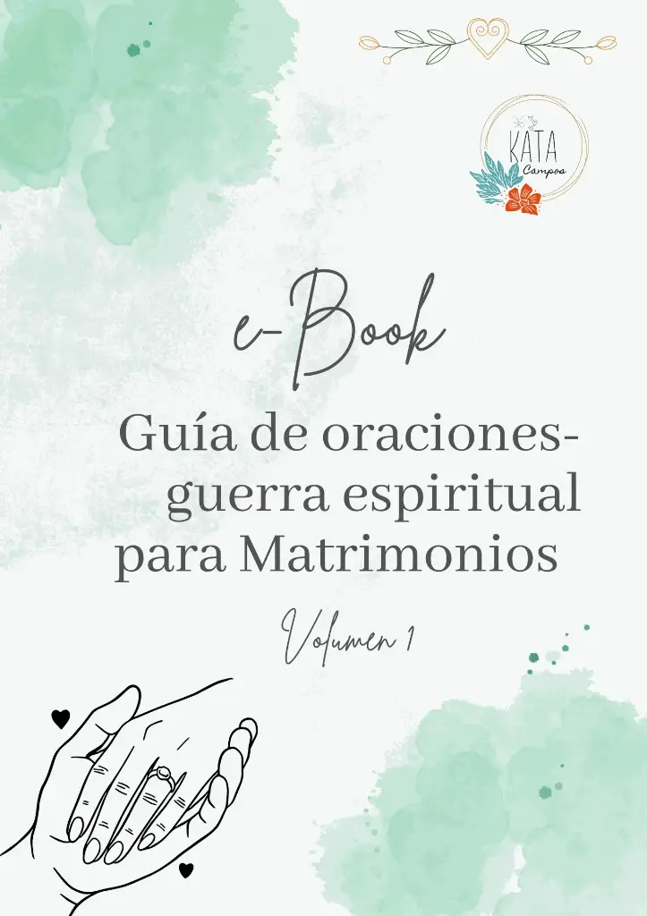 E-Book Guía de Oraciones-Guerra Espiritual para Matrimonios