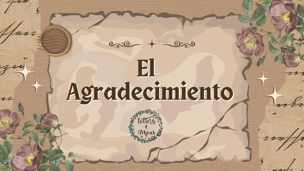 El agradecimiento 